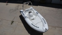 Bateau pneumatique chinois de 430 cm en Hypalon avec coque en fibre de verre RIB430 à vendre