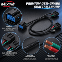 Câble de Faisceau de Câblage d'Accessoires BeiXing, Isolation PVC, Indice de Protection IP67, pour Chevrolet Camaro 2010-2012, Électronique Automobile