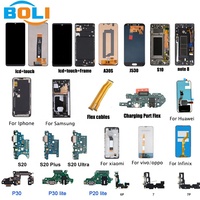 Vente en gros d'usine de pièces détachées pour téléphones mobiles pour iPhone LCD pour Samsung Pièces détachées pour téléphones mobiles en gros Écran LCD de téléphone Pièce détachée