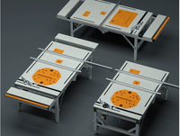 Scie à table multifonctionnelle à glissière inversée, scie à table portable, petite table de travail relevable, établi de menuiserie pliable