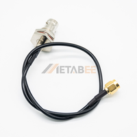 Câble coaxial RG174, adaptateur SMA mâle vers BNC femelle, 30 cm