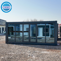Modernes Design Vorgefertigtes Faltbares Modulares Stahlcontainerhaus 2-3 Schlafzimmer Mobiles Heim Erweiterbares Bürogebäude Schule Sporthalle