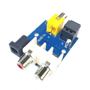 Décodeur optique numérique pour Fiber optique Coaxial, Module de carte décodeur DAC, Interface RCA, 5-<span class=keywords><strong>12V</strong></span>, CS8416 CS434 24 bits 192KHz - Product Image 3