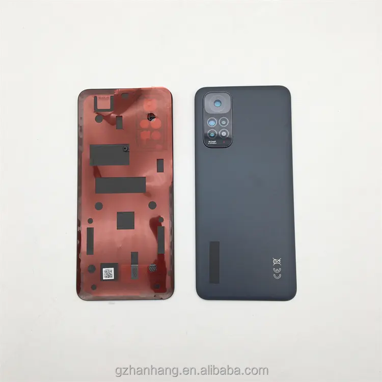 Achterklep Glazen Achterdeur Behuizing Voor Xiaomi Redmi 10 Note 10 4G 8 Pro 8T Achterkant Batterijdeksel