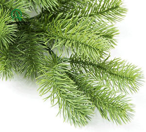 Ramas <span class=keywords><strong>de</strong></span> <span class=keywords><strong>pino</strong></span> artificiales <span class=keywords><strong>de</strong></span> Navidad, tallo verde, agujas <span class=keywords><strong>de</strong></span> <span class=keywords><strong>pino</strong></span>, púas, ramas, vacaciones, guirnalda <span class=keywords><strong>de</strong></span> invierno, arbustos <span class=keywords><strong>de</strong></span> flores verdes - Product Image 5