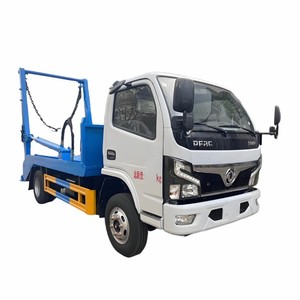 รถบรรทุกขยะแบบแขนยืด Dongfeng 4X2 4 ลูกบาศก์เมตร ใหม่เอี่ยม ขับเคลื่อนได้อย่างคล่องตัว เหมาะสำหรับชุมชนที่อยู่อาศัยและการทำความสะอาดถนน - Product Image 1