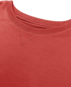 Sweat-shirt à col rond classique de couleur unie pour femmes pull tricoté Durable pour la salle de sport utilisation en plein air automne/hiver écologique séchage rapide - Product Image 5