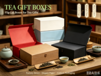 Magnetische Faltbare Starre Geschenkboxen mit Griff für Kosmetik- und Kleidungsverpackungen