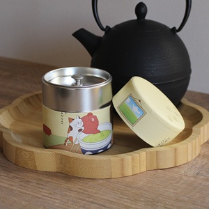 Recipiente para Almacenar Té de Papel Washi Japonés con Doble Tapa – Diseño de Gato Adorable para Té Verde y Matcha - Product Image 2
