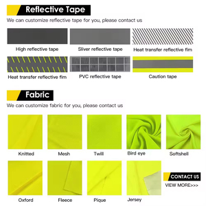 Fabrik trực tiếp taschen Individuelle konstruktion hochwertige wester 100% polyester reflektierende sicherheitsweste - Product Image 4