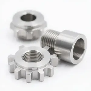 कस्टम शिकंजा 5 अक्ष धातु सीएनसी मशीनिंग पीतल एल्यूमीनियम स्टेनलेस स्टील मिलिंग मोड़ भाग सीएनसी मशीनिंग केंद्र सेवा - Product Image 3