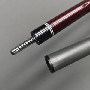Bâton de queue de billard personnalisable haut de gamme professionnel 19OZ Joint radial en Fiber de carbone pointe en cuir <span class=keywords><strong>multicouche</strong></span> 19OZ de haute qualité - Product Image 5