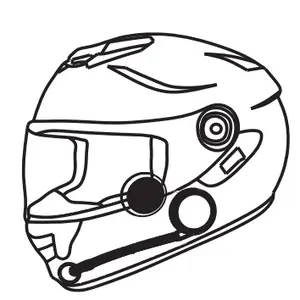 FreedConn CE L1M IP65原始设备制造商扬声器套件蓝牙耳机自行车骑行者摩托车头盔全头盔