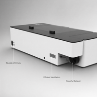 Mesin Pengukir dan Pemotong Laser CO2 60W Kompatibel Lightburn 500x300mm dengan Kamera Fokus Otomatis dan WIFI untuk Kayu, Akrilik, Kulit