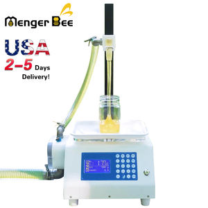 Máquina dosificadora de miel mini (MB-HM-5X) de acero inoxidable con control digital semiautomático para bebidas y champú, alta precisión, 1 año de garantía, en stock en EE. UU. - Product Image 1