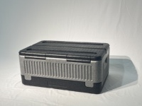 Boîtes isothermes en mousse à motif rayé EPP Refroidisseur de transport thermique non toxique respectueux de l'environnement pour le stockage au frais