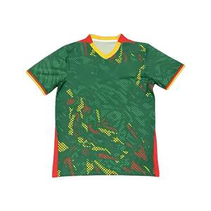 Grosir Pabrik Pakaian Olahraga Kamerun Versi Thailand Senegal Berkualitas Tinggi Semua Musim Universal Heat Transfer Polyester Set Dewasa - Product Image 5