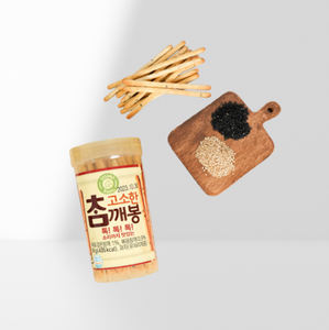 Palitos de Galleta con Sabor a Sésamo 80g, Sin Aceite, Horneados, Crujientes, con Alto Contenido de Fibra Dietética, Alimento Saludable a Base de Granos, Sabor a Nuez - Product Image 6