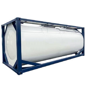 Conteneur de chlore liquide en acier au carbone de 20 pieds, haute qualité, anti-corrosion, pour le transport - Product Image 2