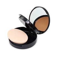 Poudre Fixante Compacte pour le Visage Haute Qualité FPS 50 Végane Résistante à l'Eau Anti-Brillance Maquillage Scintillant Marque Privée