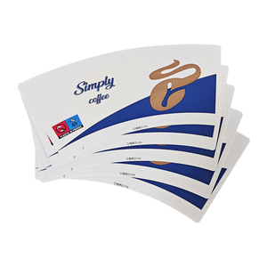 Không Thấm Nước 4 oz-32 oz cốc giấy đơn đôi PE PLA tráng bột gỗ nguyên chất nước giải khát thân thiện với phong cách quạt in Offset - Product Image 4