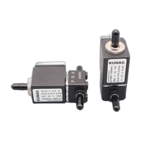 Vanne solénoïde micro trois voies 24V DC IP65 en POM pour le contrôle du circuit de fluide des équipements d'impression jet d'encre
