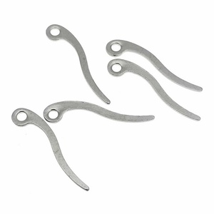 Wholesale Stainless Steel Flat Wire <b>Earrings</b> Ear Needle Accessories Set - Product Image 3