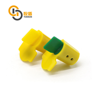 Sceau de sécurité YDMS101, sceau à torsion, sceau en plastique pour compteur électrique avec impression personnalisée gratuite