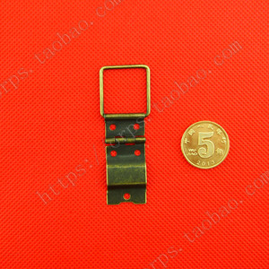 Bisagra para Muebles de 38x17mm, Acero al Carbono, Montaje en Superficie, Estilo Rústico, Soporte para Caja de Madera - Product Image 2