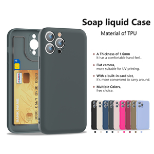Funda Protectora para Teléfono de TPU Suave, Estilo Ins, 6 Colores, Simple, a Prueba de Golpes, para iPhone 17 Promax 16 15 14 - Product Image 1