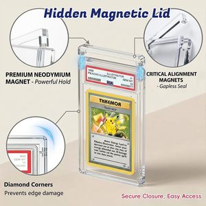 Acrilico Premium Anti-UV per Custodia per Lastre con Chiusura Magnetica, Resistente all'Umidità, Portatile e Leggero, per Lastre Gradate - Product Image 2