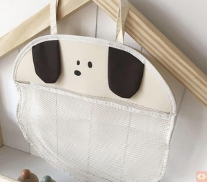 Korean Cartoon Bear Puppy <strong>Bath</strong> <strong>Storage</strong> Bag Portable Mesh Pocket for Children's Toy &amp; Bathroom <strong>Storage</strong> - Product Image 5