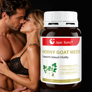 Complément à base de plantes Horny Goat Weed pour l'agrandissement du pénis, pilules pour hommes et femmes, améliore l'énergie, capsules de vitalité masculine Horny Goat Weed - Product Image 1