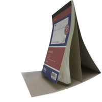 Livre de factures bon marché à impression offset avec reliure cousue à couverture rigide en papier de qualité