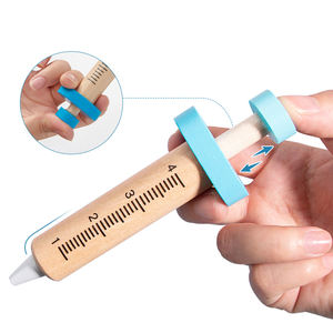 43 pezzi di legno medico per bambini, Kit regalo per finzione, <span class=keywords><strong>giocattolo</strong></span> educativo, <span class=keywords><strong>Set</strong></span> medico per bambini, 3 4, 5 anni - Product Image 6