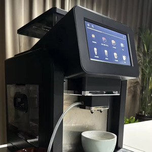New <b>Fully</b> <b>Automatic</b> Cappuccino <b>Coffee</b> <b>Machine</b> LCD Display <b>Automatic</b> Easy Cleaning 3 Water Inlet Methods 15 Cups Capacity - Product Image 4