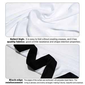 Écran de projection mural Topleo de 100 pouces, tissu blanc, portable, gonflable, pour cinéma maison - Product Image 4