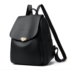 Sac à dos scolaire unisexe en toile, nouveau style, prix abordable, sac en polyester et nylon, couleur unie, pour étudiants, adolescents, femmes - Product Image 3