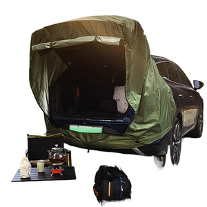 Carpa trasera para exteriores en stock, <span class=keywords><strong>toldo</strong></span> de camping, extensión de techo, sombra y protección contra la lluvia - Product Image 1