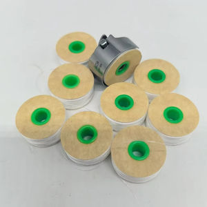 Alta Qualidade 70D/2 M tipo tamanho Jumbo Bordado Pré enrolado bobinas fio 100% poliéster bobinas fio 144 bobinas por caixa - Product Image 1