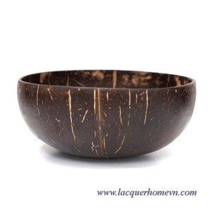 Tazón de Coco Natural Ecológico Hecho a Mano, Tazón para Servir Ensaladas y Smoothies, Seguro para Alimentos, Exportación Global B2B al por Mayor - Product Image 4