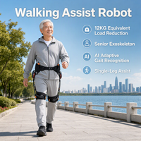 Exosquelette de rééducation médicale, dispositif d'assistance à la marche sans béquille, réglable et léger, pour la mobilité des patients en milieu clinique
