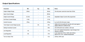 Pilote MOSO X6E 75W 56V/75V/108V à sortie unique minuterie à courant constant gradation LED avec garantie de 5 ans - Product Image 5