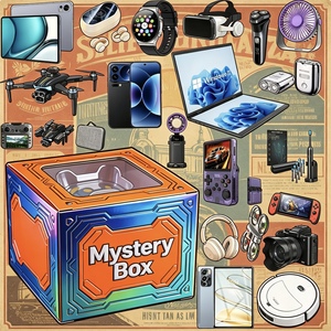 Boîte mystère chanceuse 2 pièces : Électronique, Smartphone 5G, Console de jeu, Tablette, Ordinateur portable, Appareil photo – Boîte surprise aléatoire <span class=keywords><strong>Tech</strong></span> - Product Image 1