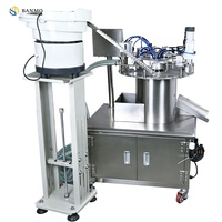 Machine de remplissage et de bouchage entièrement automatique pour sachets à bec verseur, système rotatif pour sachets de gelée, jus, détergent, boissons, avec écran tactile PLC