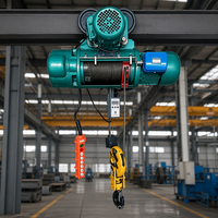 Treuil électrique à câble robuste de 2, 3, 5, 10, 20 tonnes, motorisé, pour levage industriel