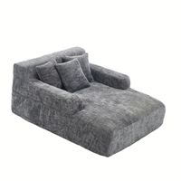 Meilleure Vente 2026 sur Alibaba et pour MOQ 1 Pièce, Livraison Directe, Canapé Chaise Longue Extensible et Compressible pour Salon et Hôtels