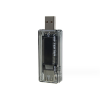 Voltímetro USB y amperímetro, cargador, probador de capacidad de batería, probador de corriente y voltaje, 1, 2, 1, 2