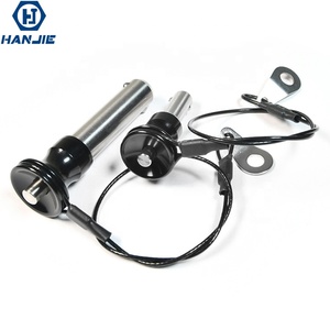 SS304 Gắn Dây Buộc Dòng Mảng Bóng Khóa Nhanh Chóng Phát Hành Pin Với Mùa Xuân - Product Image 2