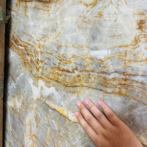 <span class=keywords><strong>Nacarando</strong></span> Cuarcita Van Gogh Cuarcita Cote D Azur Cuarcita dorada para encimeras de cocina Isla - Product Image 4